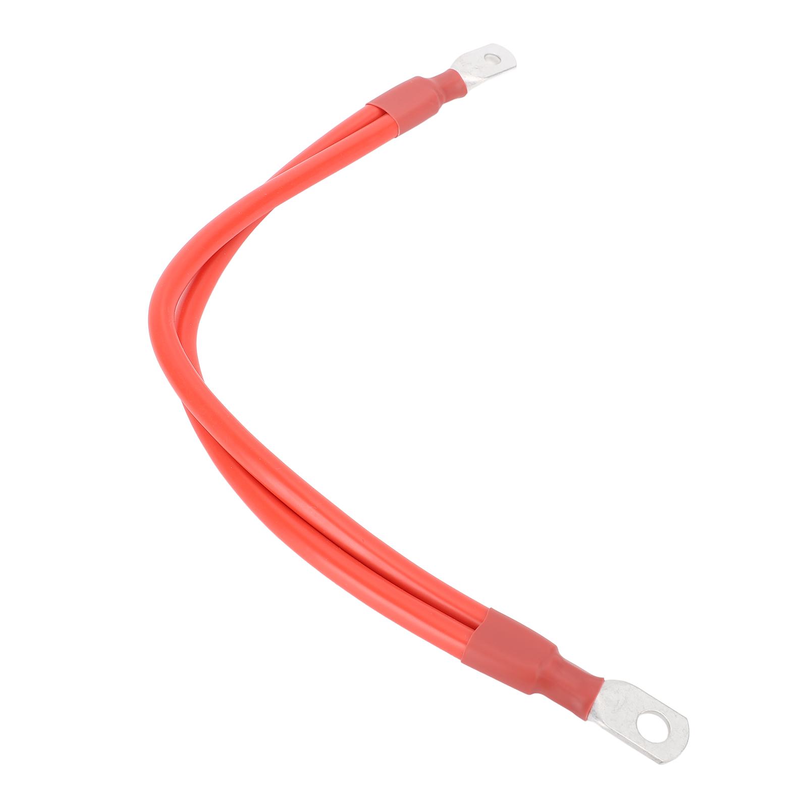 

6 AWG Battery Cable Flexible Silicone Copper Positive Battery Cable with SC35 8 SC35 6 Terminal for Boat Motorcycle Car 20cm / 7.87in