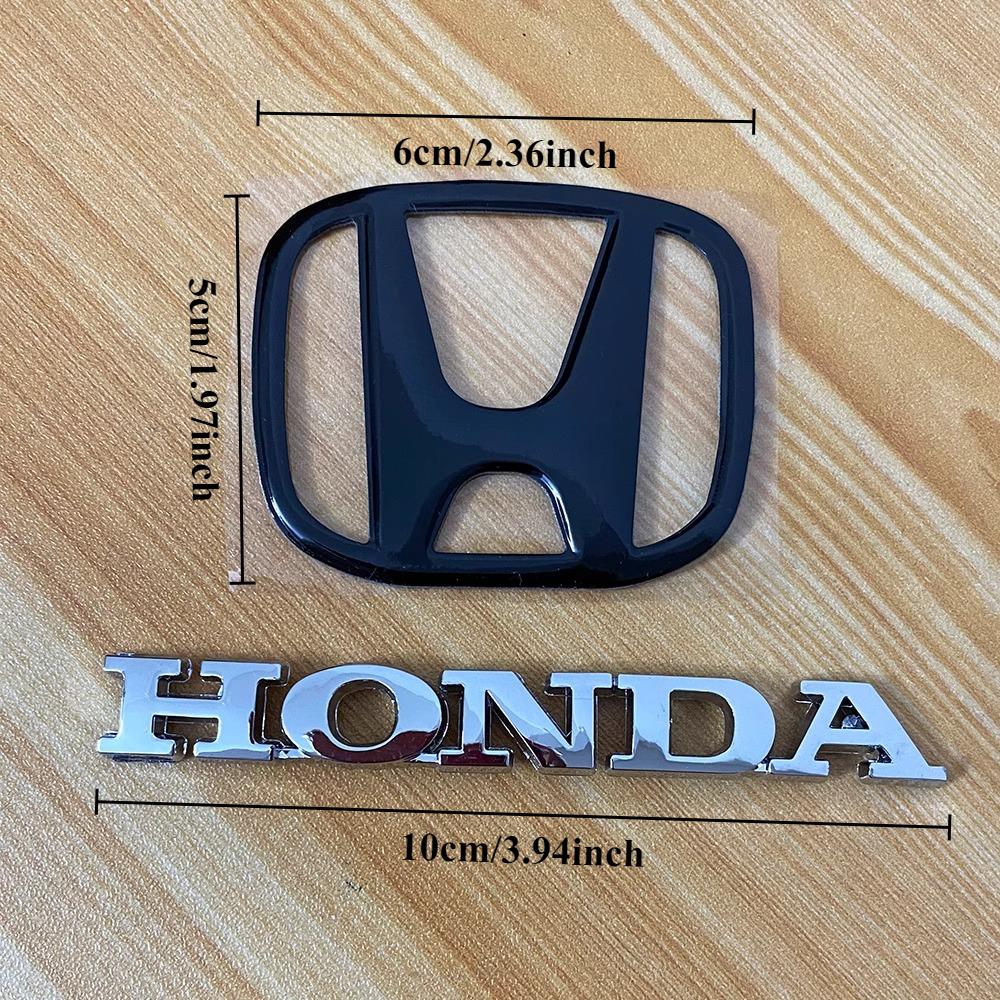 Honda Motorcycle Head Front Windshield Motorcycle Decoration H Letter Logo Electric Vehicle Modification Label Sticker