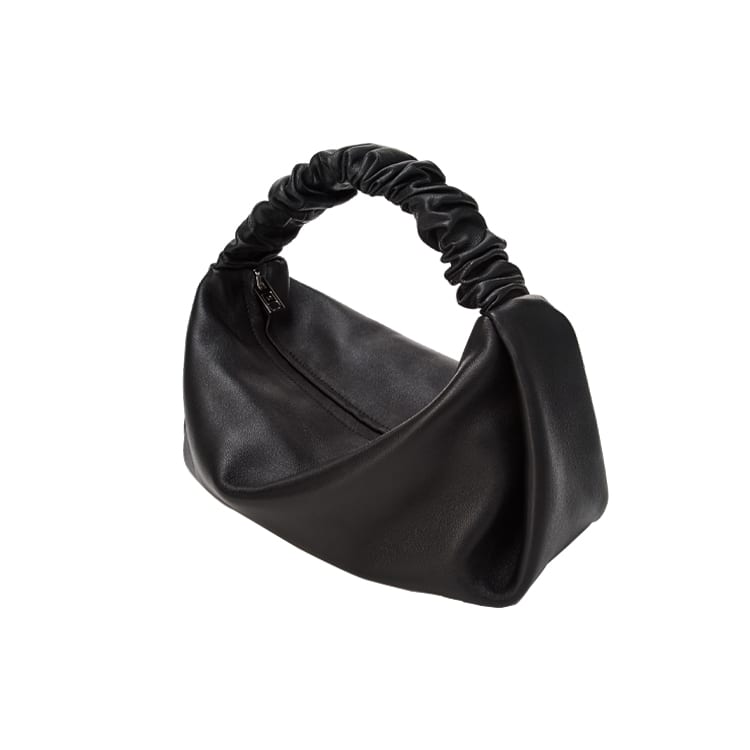 Alexander Wang Scrunchie Lambskin Shoulder Bag, Handbag Women's Black 20C220R153001