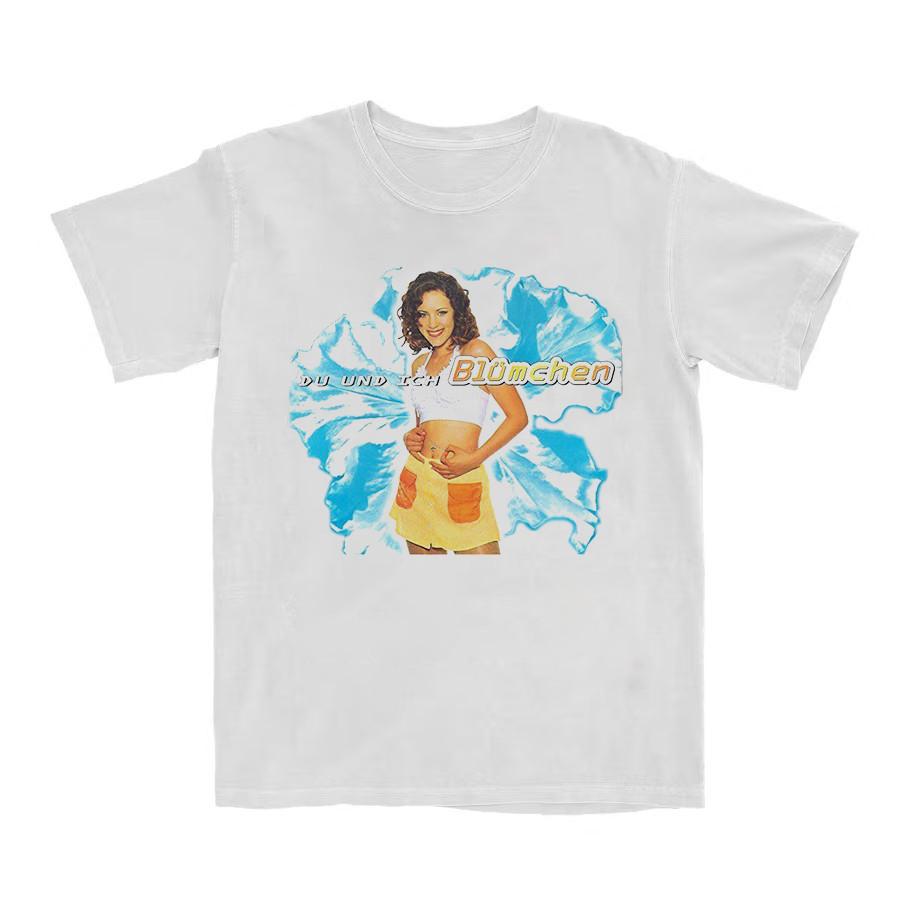 

Jasmin Wagner Blumchen Du und ich Men Women Adult Cotton TShirt UU478 Unisex T-Shirt XXXXL