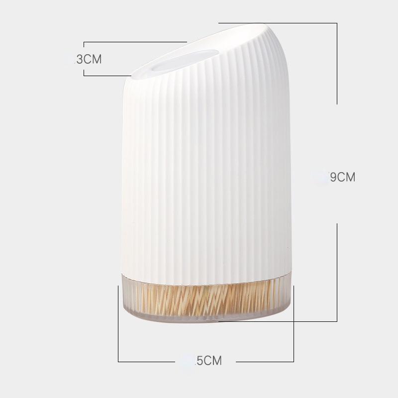 Toothpick Box Household Tooth Pick Holder Container Living Room Portable Storage Boxes Dispenser With About 280 Toothpicks