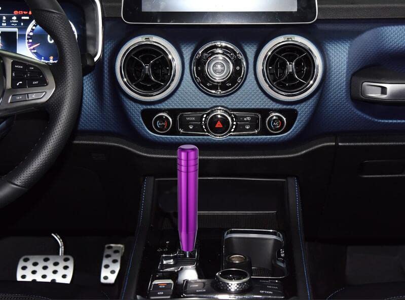 Abfer Length Metal Shift Knob Weighted Aluminum Car Long Gear
