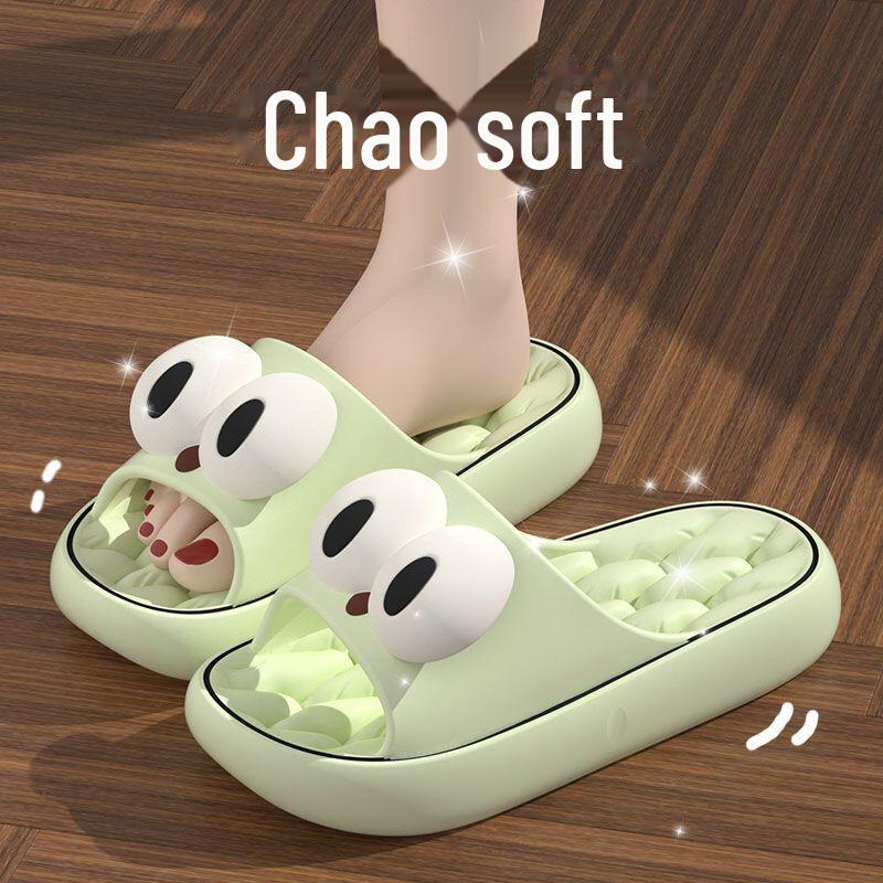 

Мужские тапочки в корейском стиле на толстой подошве: Модные, универсальные, удобные, нескользящие, повседневные домашние тапочки на лето. 40-41 [Run Small]