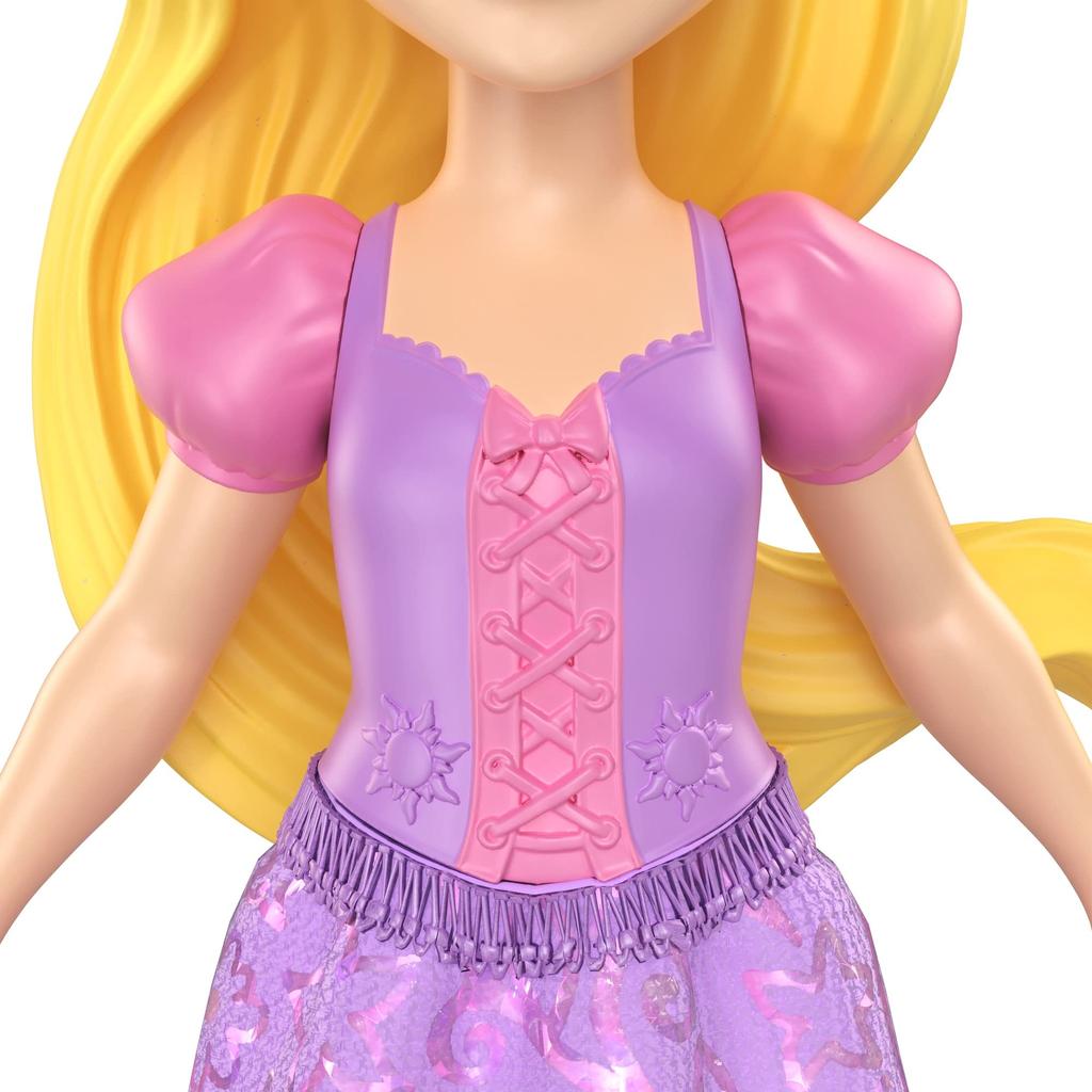 DisneyPrincesa Disney Rapunzel (Mini muñeca) [Muñeca de vestir] [Edades 3 años en adelante] HLW70