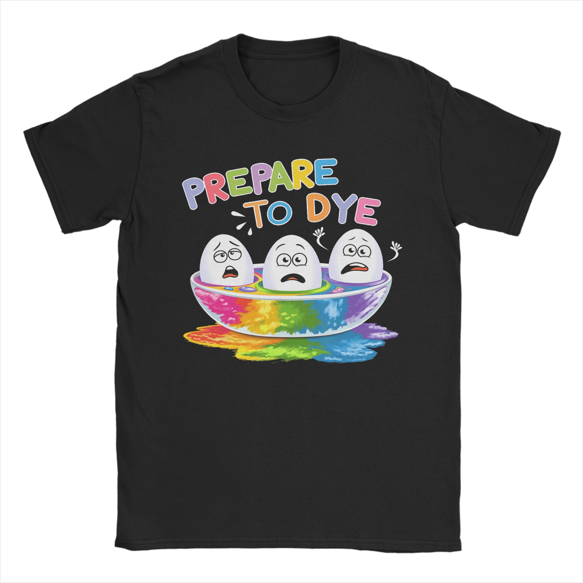 

Vintage Prepare to Dye Funny Easter TShirt for Men Crewneck 100 Cotton T Shirts Short Sleeve Tees Gift Idea Clothing S
