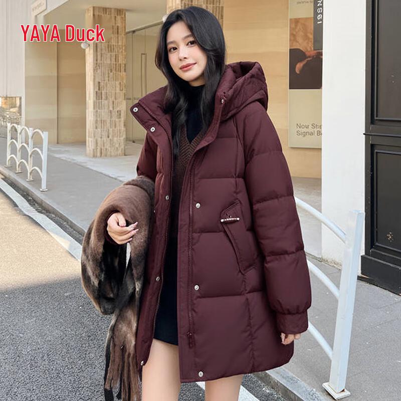 

Yaya Women s Fashion Long Winter Down Jacket