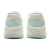 New LiNing Moon White 2.0 Slip Resistant Cushioning Wear Resistant Low Top Skateboard Shoes Women's White Blue AGCU276-12