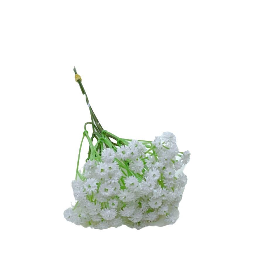 Baby's Breath Artificial Flower Hand Bouquet for Weddings, DIY Soft Rubber Floral Accessories