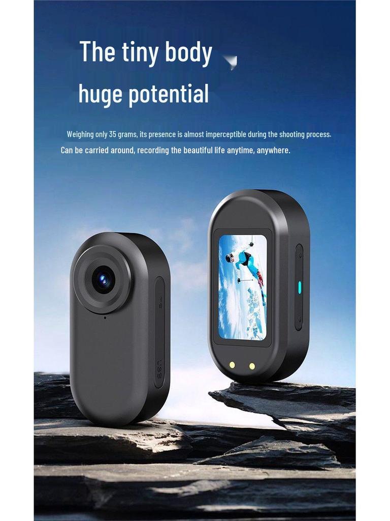 HD Action Camera for Students: Magnetic, Rechargeable, Outdoor Recorder for Motorcycles & Bicycles
