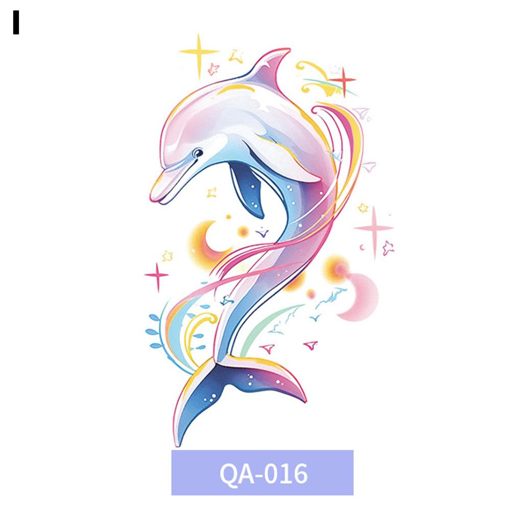 Barevné tetovací nálepky motýlů Vodotěsné Dlouhotrvající Roztomilé Japonské Dopamin Omyvatelné Tetování St G1S6