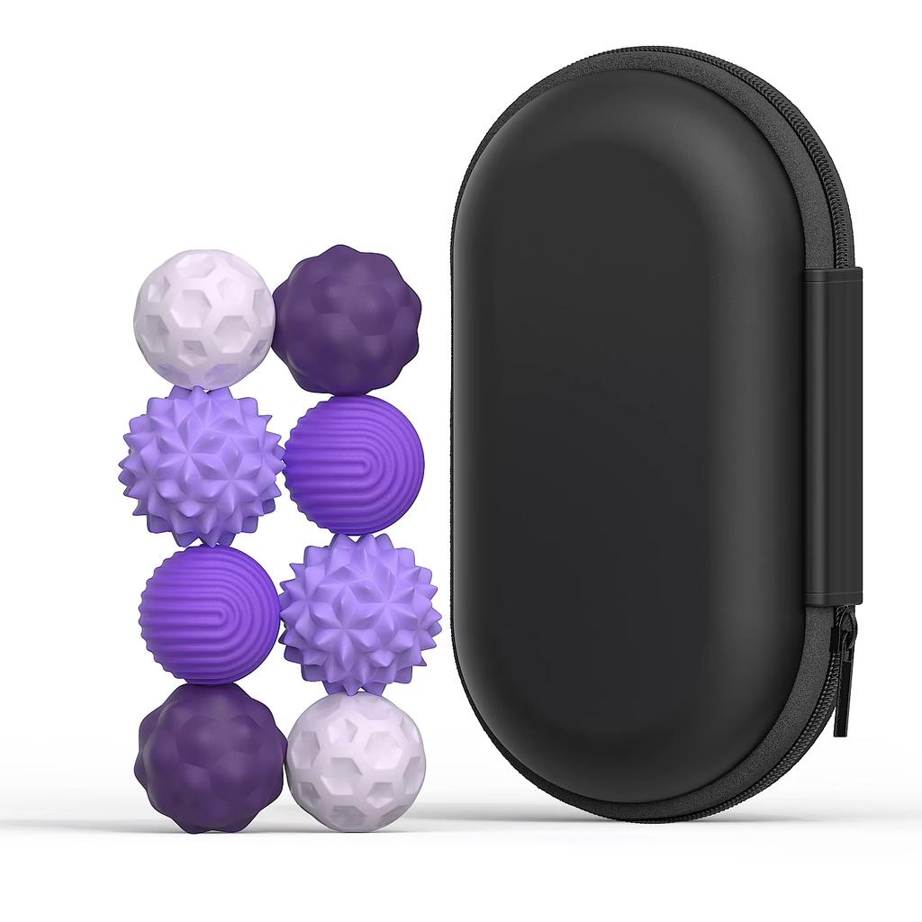 Magnetické silikonové senzorické kuličky Fidget hračka Úzkostné kuličky Autismus Uklidňující Fidgeting hračka Dítě Dospělí Úleva od úzkosti Stres Senzorická hračka
