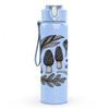 1PC Panda Bamboo Silhouette 750ml Color Plastic Sports Water Bottle Leakproof Flip Straw Lid Suitable for Sports Office Home Use