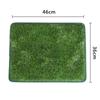 Washable Artificial Grass Mat Non Slip Backing Odor Resistant Synthetic Turf Pad Indoor Balcony Dog Potty Training Lawn Cushion