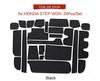 Door Pocket Mats for Honda New Step Wagon RP Type Step Wgn Interior Parts Rubber Mat Mat Accessories 24P RP1~RP5 2015-2022 Non-slip (black)