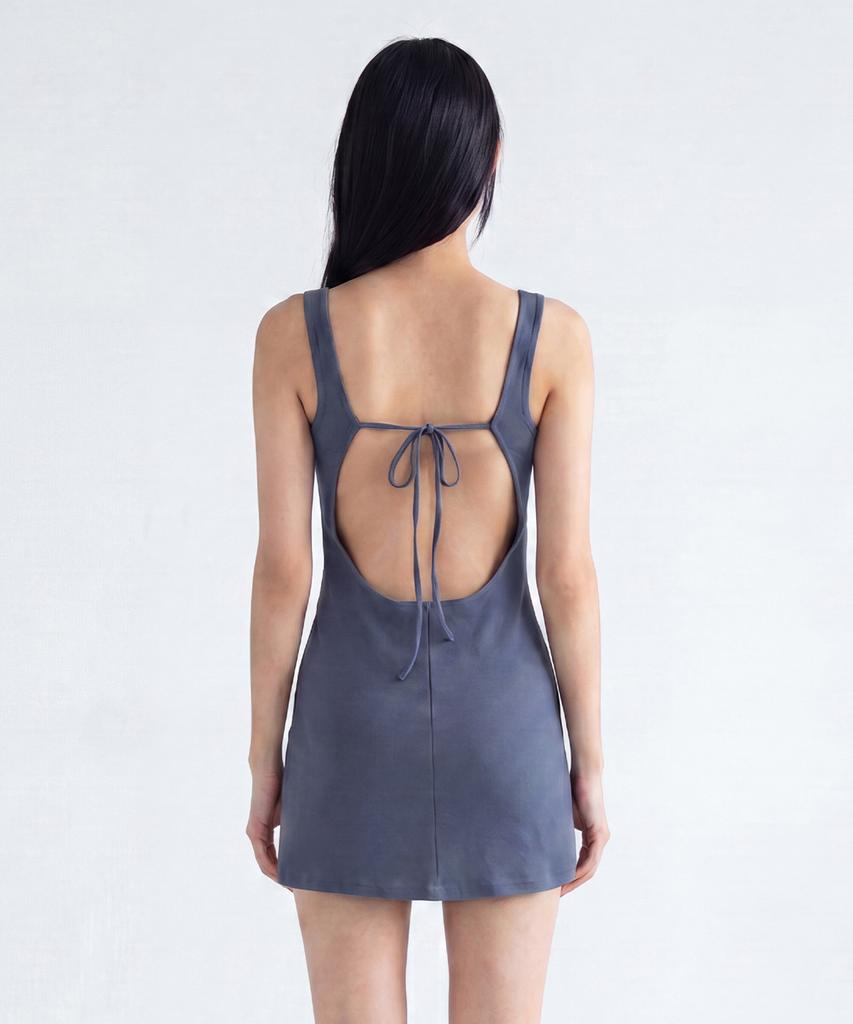 Jemjempaladi Dakota Mini Dress Navy