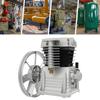 2055-2HP Aluminum Air Compressor Head,Silver Air Compressor Pump Head Mounting On Air Compressor for Automotive Industry