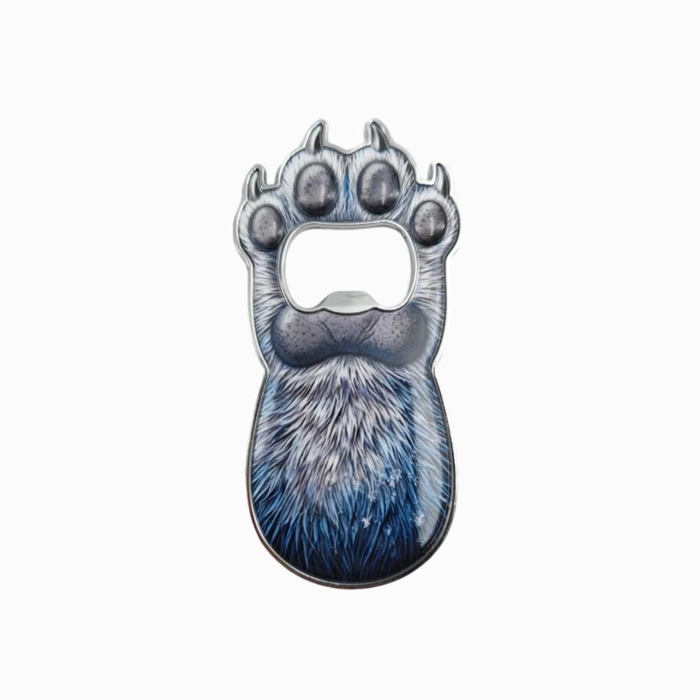 Zinc Zinc Zinc Alloy Cat Paw Bottle Opener Creative Magnetic Cap Remover Kitty Fridge Magnet Gift