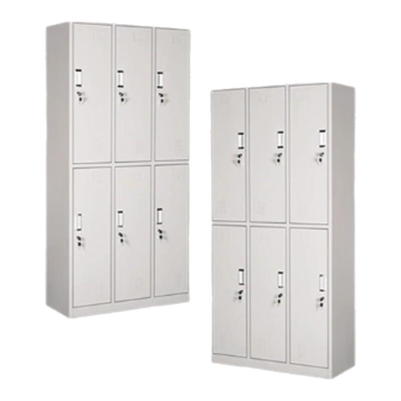 Six-Door Metal Locker