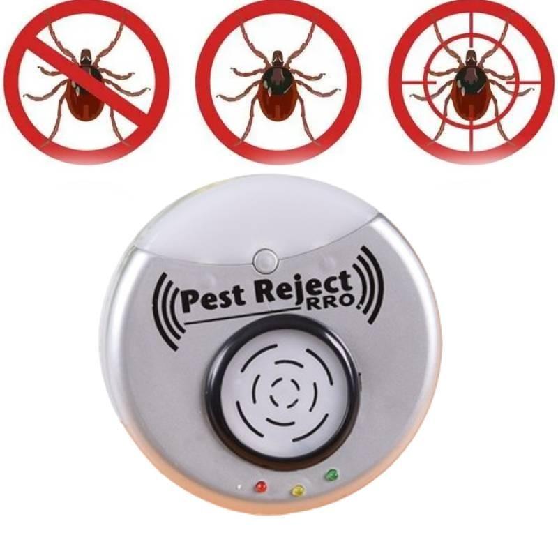 Repellente per parassiti ad ultrasuoni Dispositivo elettronico per il controllo di insetti e roditori Colore Argento