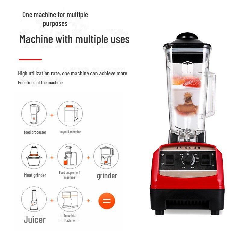 Frullatore da parete multifunzionale per la casa: Frullatore e Tritaghiaccio Semiautomatico per Frullati e Preparazione di Cibo