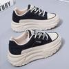 Popular Thick-soled Heightening Dad Shoes for Women, Autumn Women's Shoes, New Breathable and Versatile Color Matching Casual Sports Shoes for Women