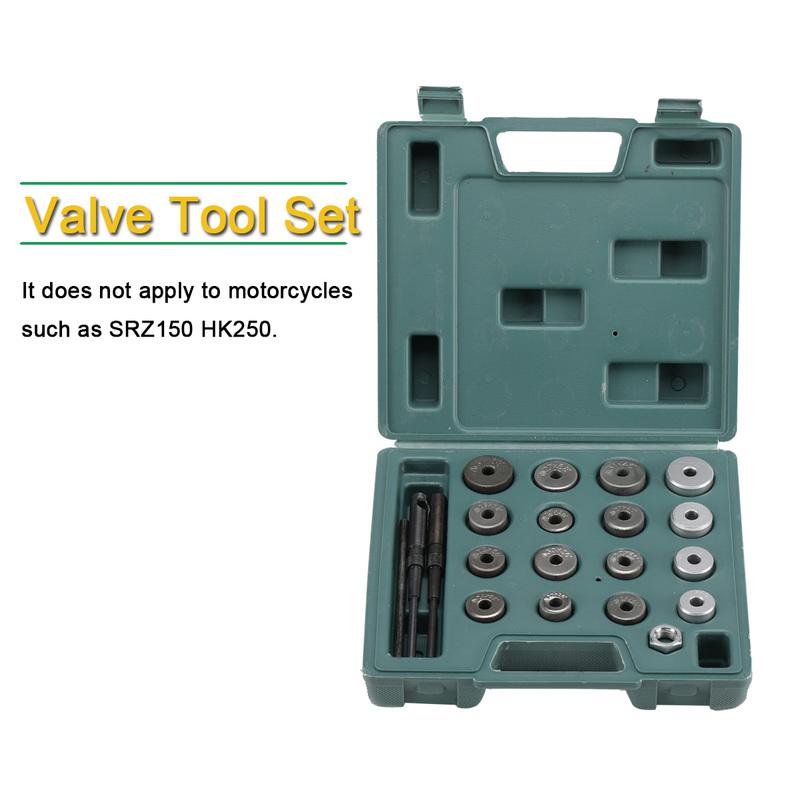 Carbide Valve Grinding Wheel Valve Seat Cutter Reamer Head Toolholder kit for Motorcycle Engine Valve Seat Repair