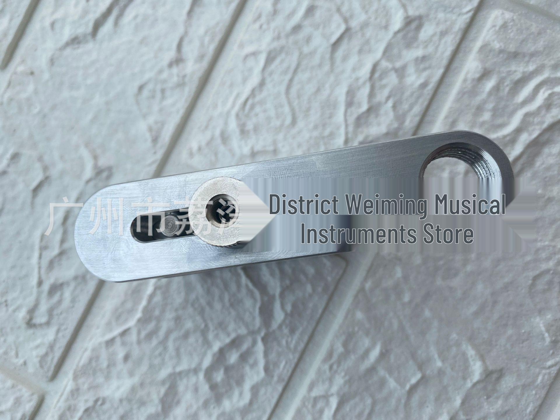 

Guitar & Violin Inlay Tool: Mouthwheel Flower Slotting Base & Binding срібний