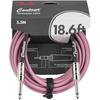 Fender Fender Contour 18.6ft (approx. 6m) Cable Burgundy Mist Guitar Cable