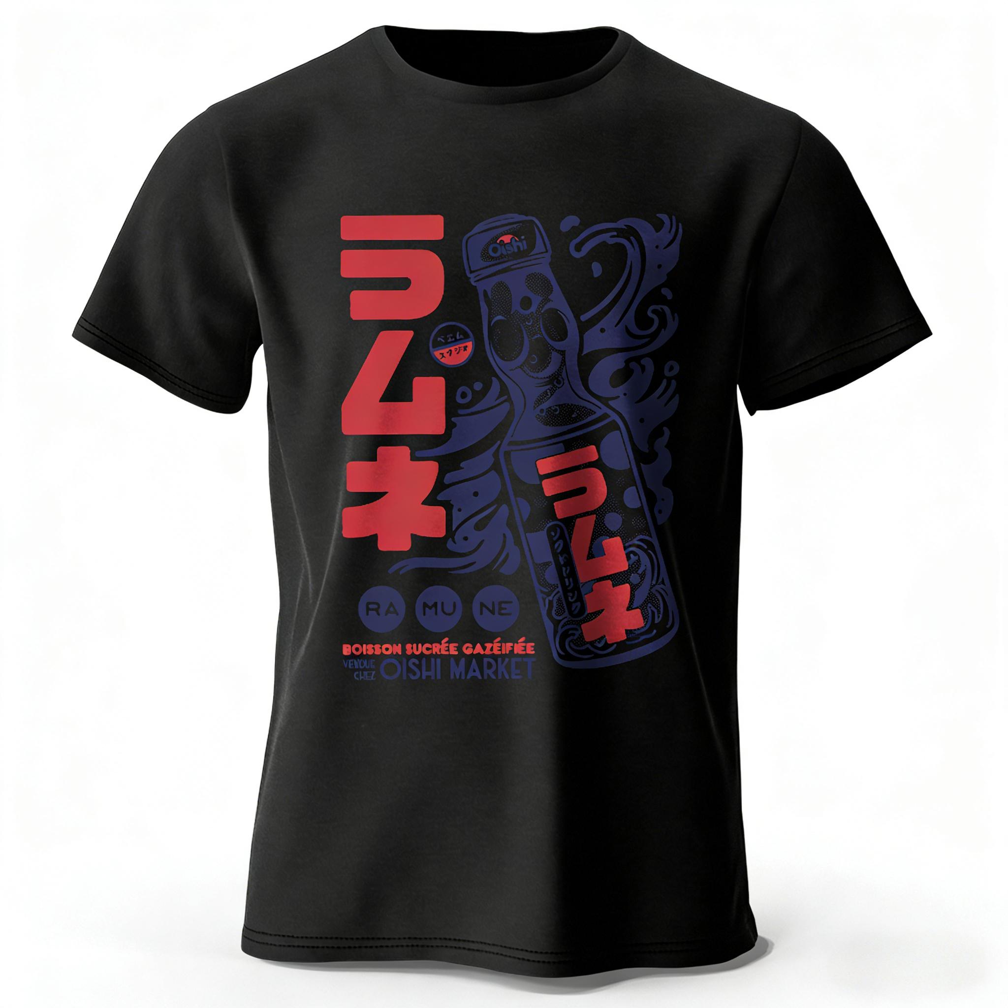 

Harlekuku Style Printed Cotton T-shirt - Suitable for Both Men and Women for Summer, Simple, Casual and Fashionable - Men s S... 5XL