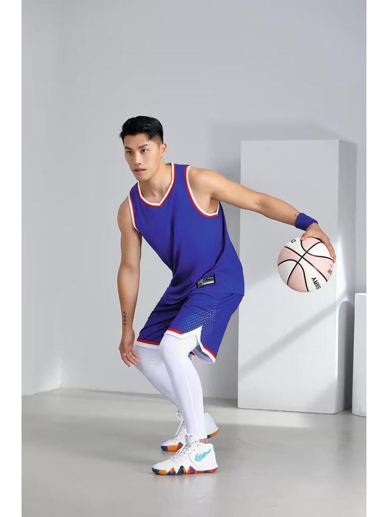 Men's Adult Basketball Uniform Set - Sports Training & Competition Jerseys