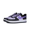Nike Air Force 1 Slip Resistant Abrasion Resistant Low top Skateboard Shoes Unisex Black Purple DV0788-001(Team-)-Random packaging bags