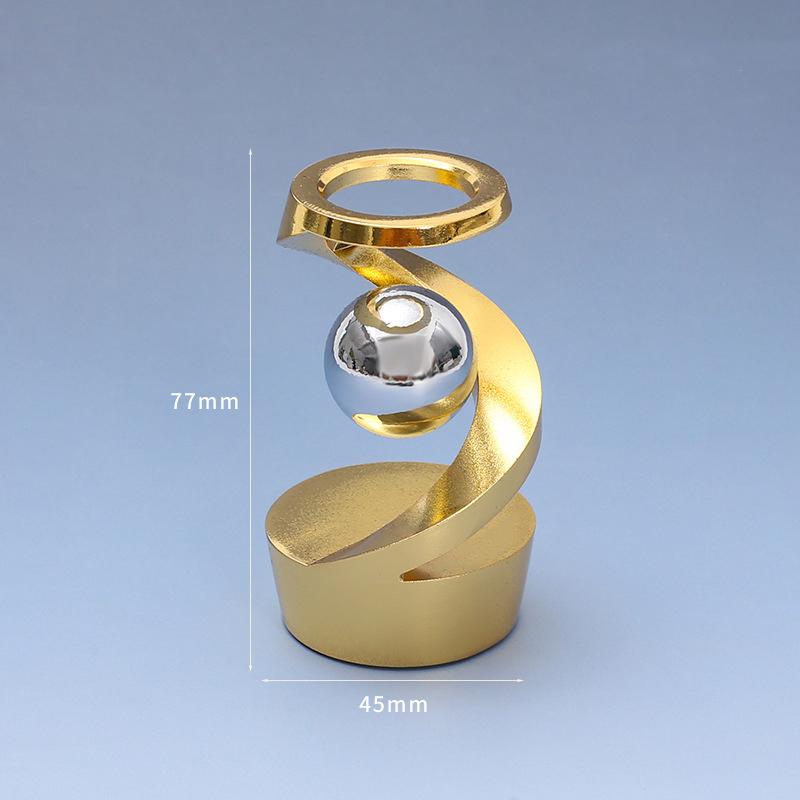 Suspended Metal Spinning Gyro With Visual Effect Stress Easing Focus Tool Adults Kids Decompression Gyroscope Fidget Spinner Toy
