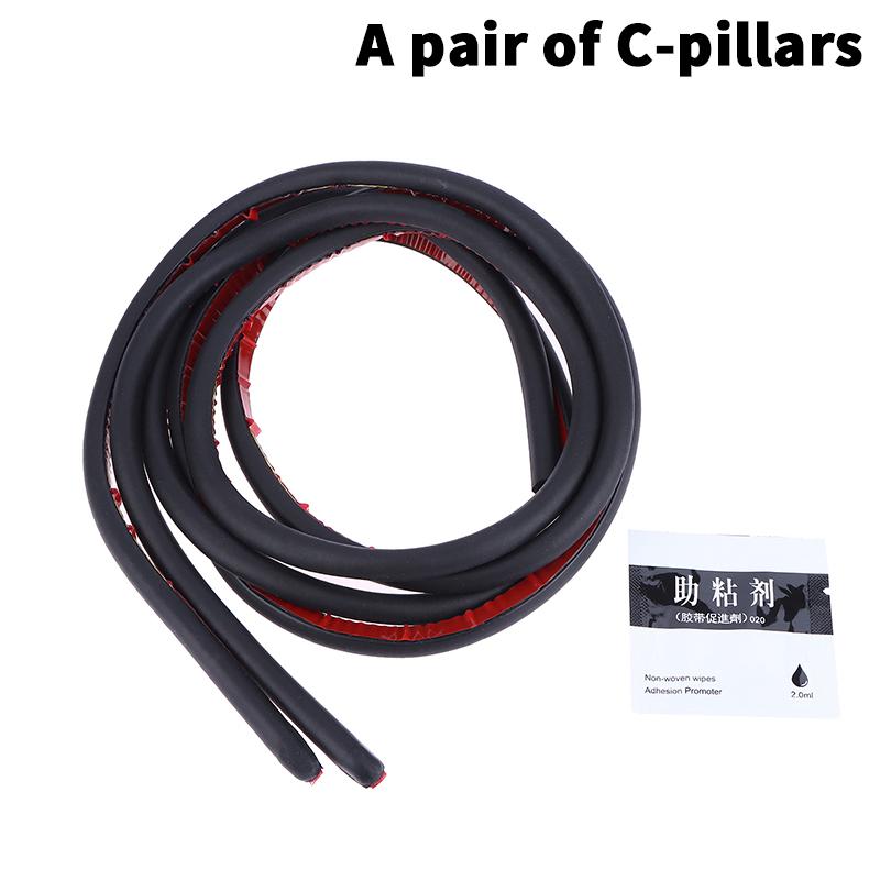 Car Door Rubber Seal Strip Anti-Scratch Protector B Pillar Car Rubber Weatherstrip Auto Door Edge Waterproof Seal Strip
