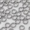 Stainless Steel Jump Rings: Single & Closed Loop for Necklaces, Bracelets, and DIY Accessories