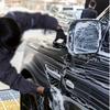 Wool car wash gloves, car polishing gloves, cleaning and polishing car supplies, plush 