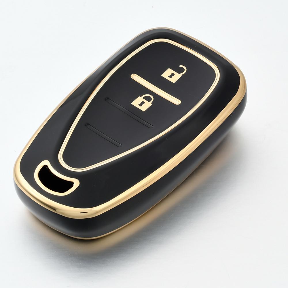 2 3 Button Car Key Cover Case For Chevrolet Onix Equino Orlando Cruze Spark Sonic Camaro Volt Bolt Trax Malibu Blazer Traverse