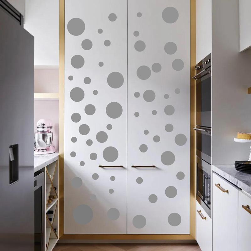 Креативные наклейки на стену в горошек Фоновая стена Гостиная Декоративные наклейки на стену Самоклеящиеся наклейки на стену