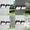 Solar Lights Outdoor,176 LED Super Bright Motion Sensor Lights Waterproof Security Light for Fence Yard Door Patio Garage Step