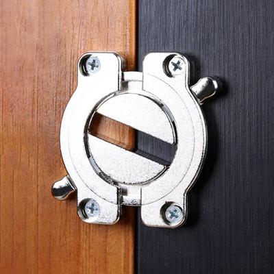 Strong Furniture Hinges Fixing Fitting Alloy Table Top Connector Latch Bracket Conference Desktop Combination Fastener Hardware