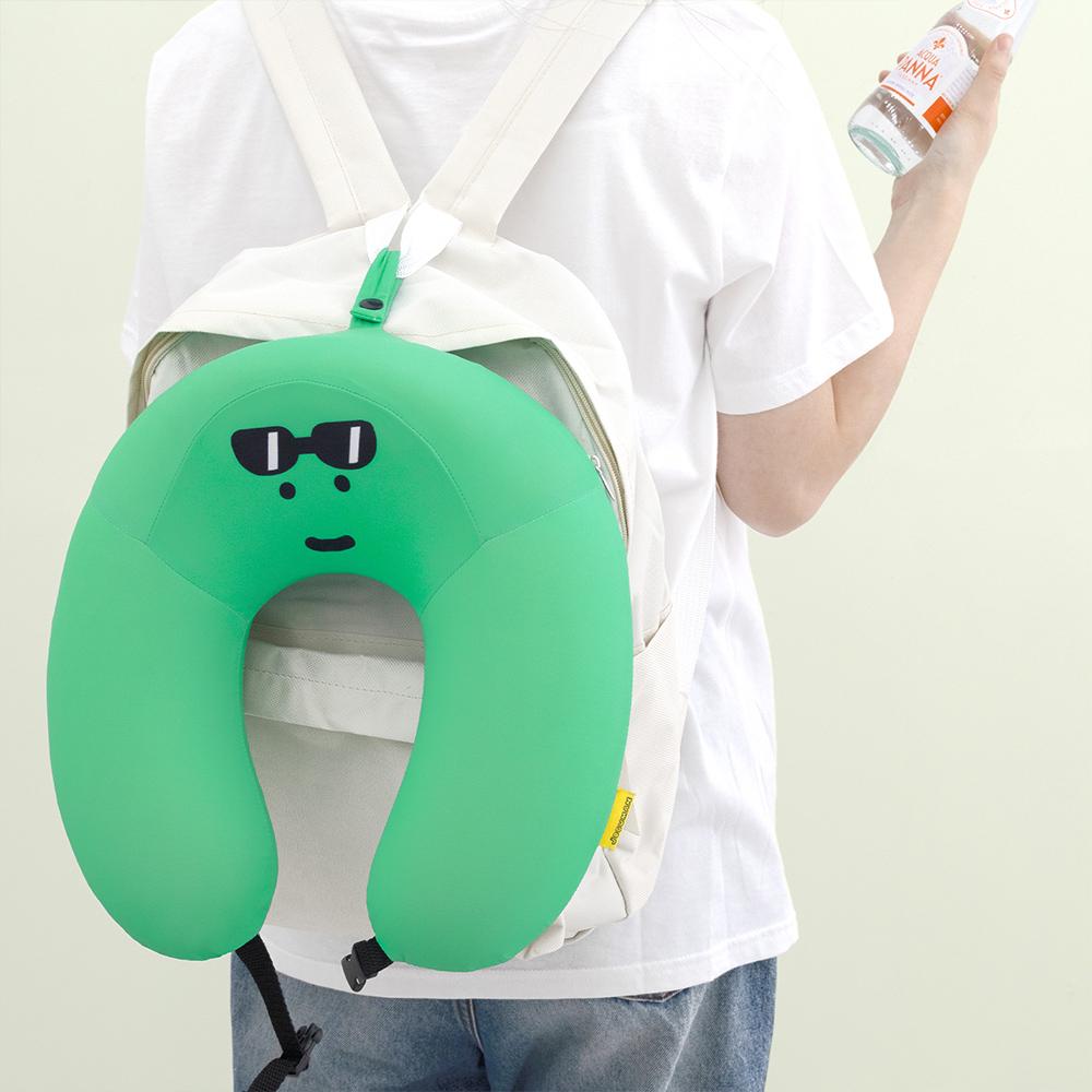 [[LINE FRIENDS] Joguman Brachio Cooling Memory Foam Neck Pillow