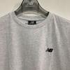 New Balance Logo Short Sleeve Tee Nbnef21403 Light Gray