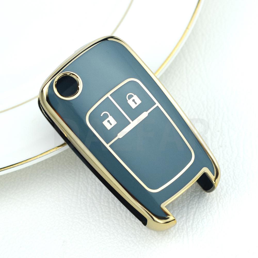 For Chevrolet Car Key Fob For Chevrolet Chevy Cruze Malibu Camaro Aveo Equinox Impala Sonic 2 3 4 5 Buttons Tpu Smart Key Case
