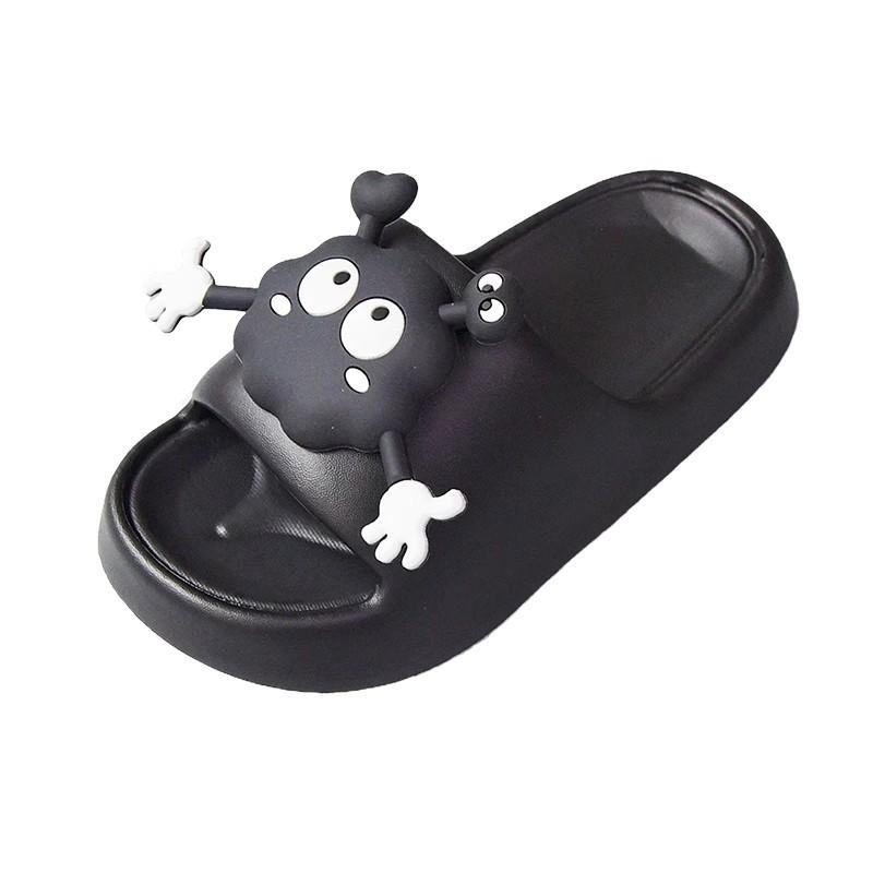 "Red Non-Slip Thick Sole Slippers for Men and Women - Indoor/Outdoor Summer Use, No Odor"