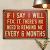 Vintage Metal Sign Leave No Evidence Detective Bathroom Humor Decor 20x30cm
