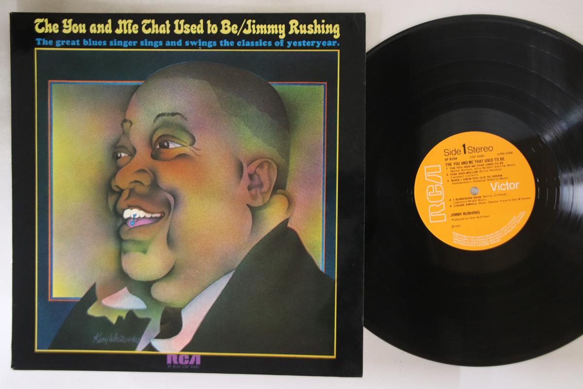 

LP Record JIMMY RUSHING - You And Me That Used To Be SF8234 RCA 1972 UK Jazz Used