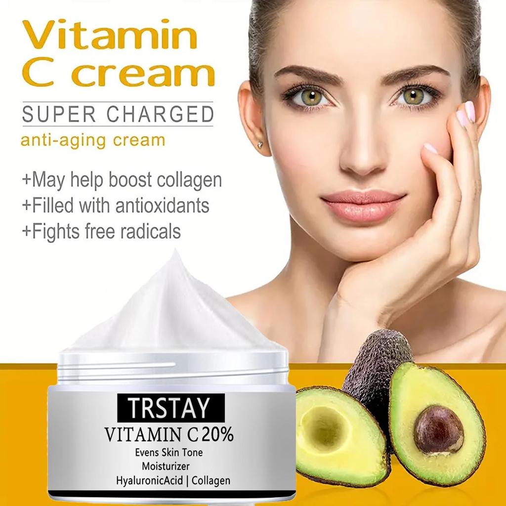 Vitamin-nourishing Moisturizing and Translucent Cream, Gentle and Non-irritating, Brightens Skin Tone, Reduces Fine Lines, and Improves Damaged Skin