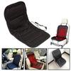 12V/24V New Fast Heated Black /Gray Car Seat Pad Cushion Cover Heating Heater Warm Heated Cold Winter Universal