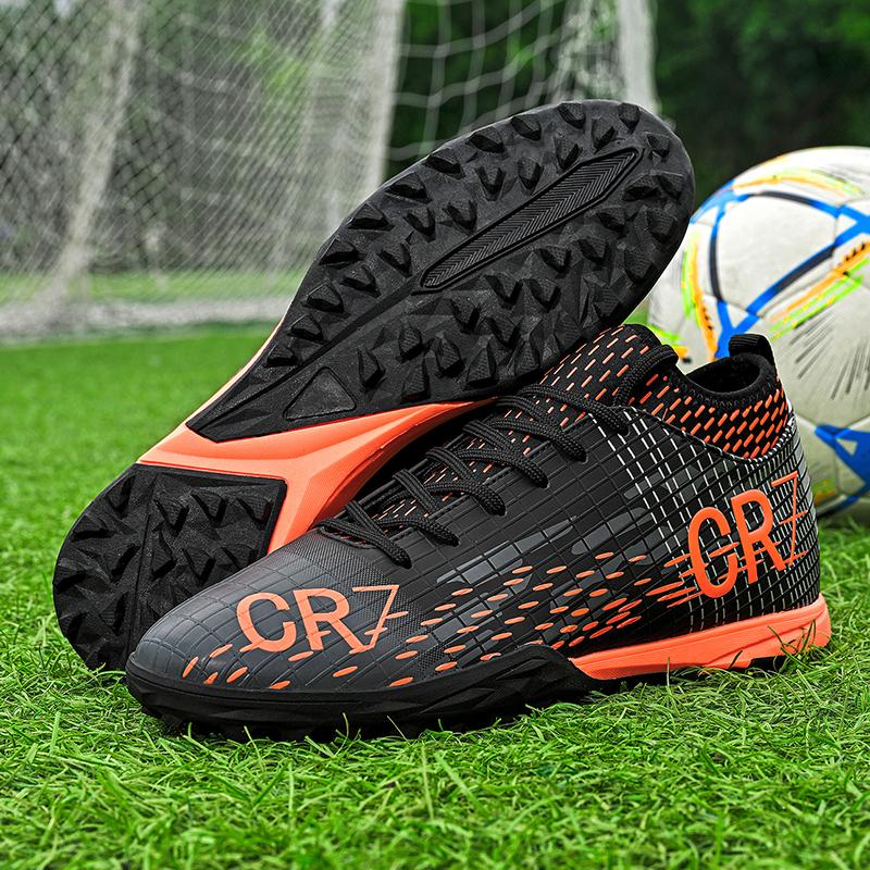 Scarpe da Calcio Professionali Calzature da Calcio per Società Tf/Fg Scarpe da Calcio Antiscivolo Allenamento su Erba Sneaker per Adolescenti Calzature Sportive