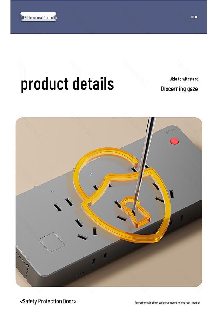 Expandable 86 Type Multi-hole Switch Panel Socket with Surface-Mounted Extension Converter for Household Use.