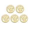 Emboss Sealings Wax Stamp Head Brasses Sealing Stamp Wax Seal Stamp Head Replacement for Envelope Sealing Greeting Card